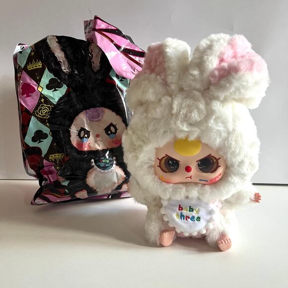 Baby Three BB3 Lily Rabbit Town, White Bunny, Open Box & Card - Picture 4 of 8